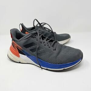 Adidas Response Super Grey Solar Red Sneakers Mens Size 7 Gray Orange Blue